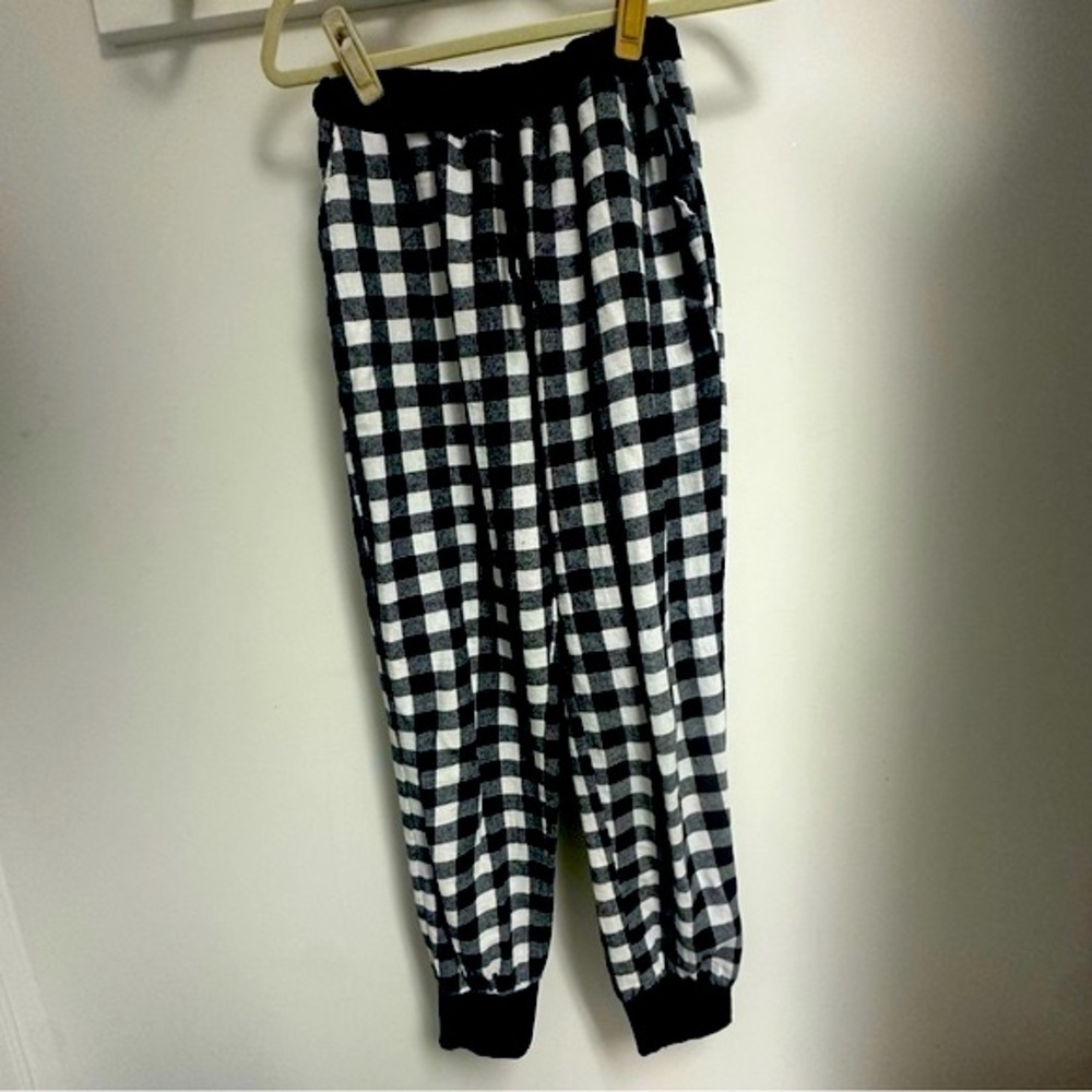 Juniors Girls Buffalo Check Joggers size 14